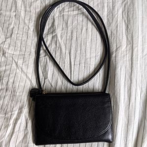 Fossil Leather Crossbody Wallet Purse